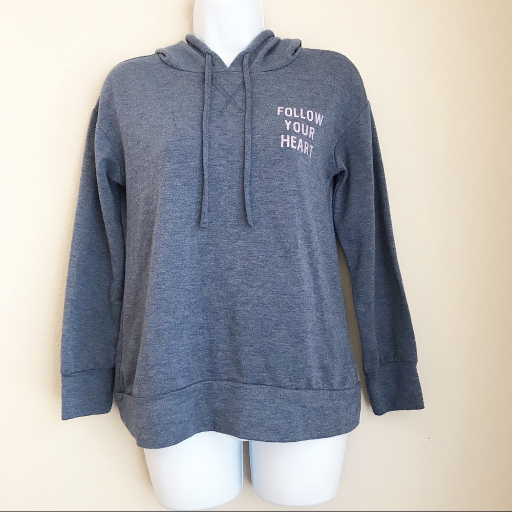 Zoe + Liv Hoodie (Sweatshirt) 'Follow Your Heart'